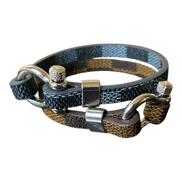 Set of Stylish Designer Inspired Cuff Bracelets - Picture 1 of 9